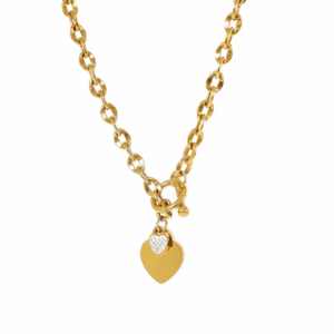 Colar de Elos Amichie Banhado em Ouro 18k