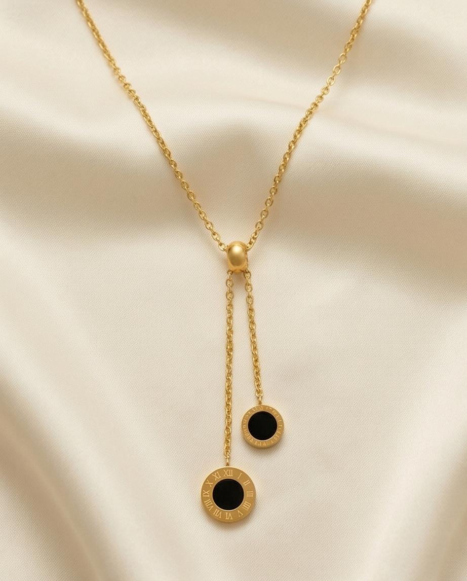 Colar Gravatinha Athenas Banhado em Ouro 18k - Imagem 2