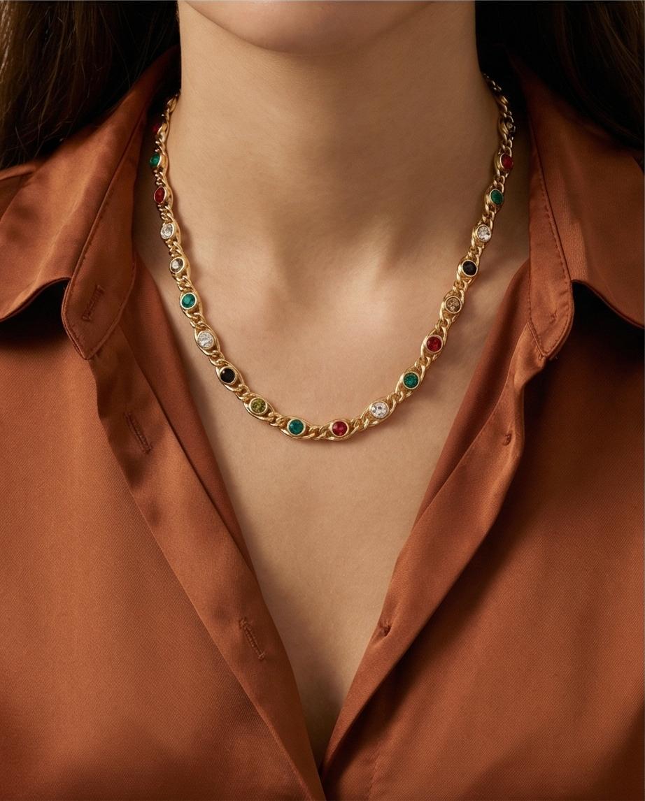 Colar Chloé Banhado em Ouro 18k - Imagem 6