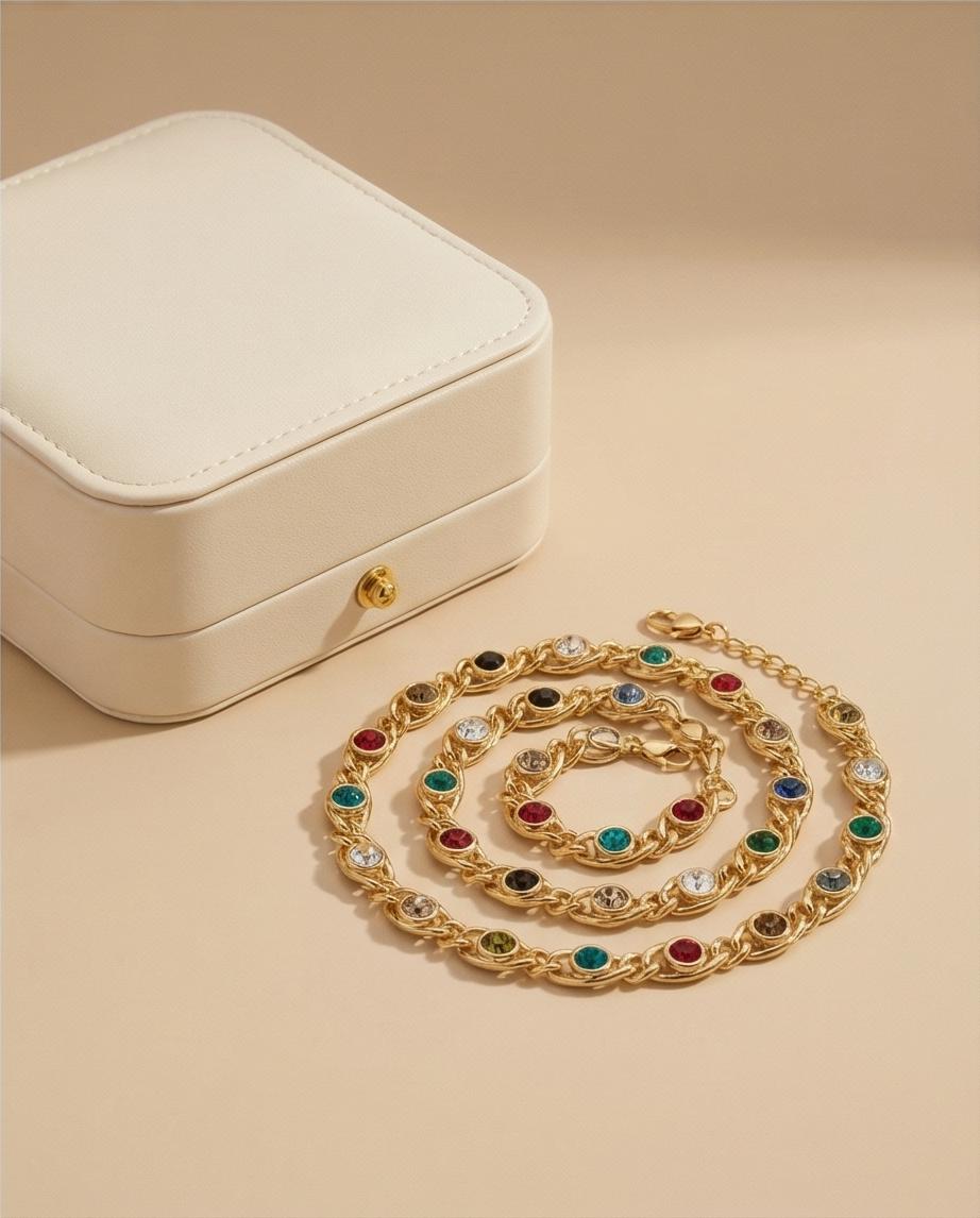 Colar Chloé Banhado em Ouro 18k - Imagem 5