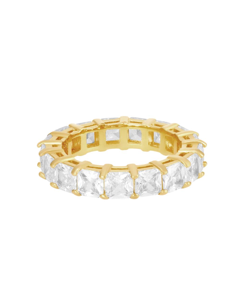 Anel Queen Banhado em Ouro 18k