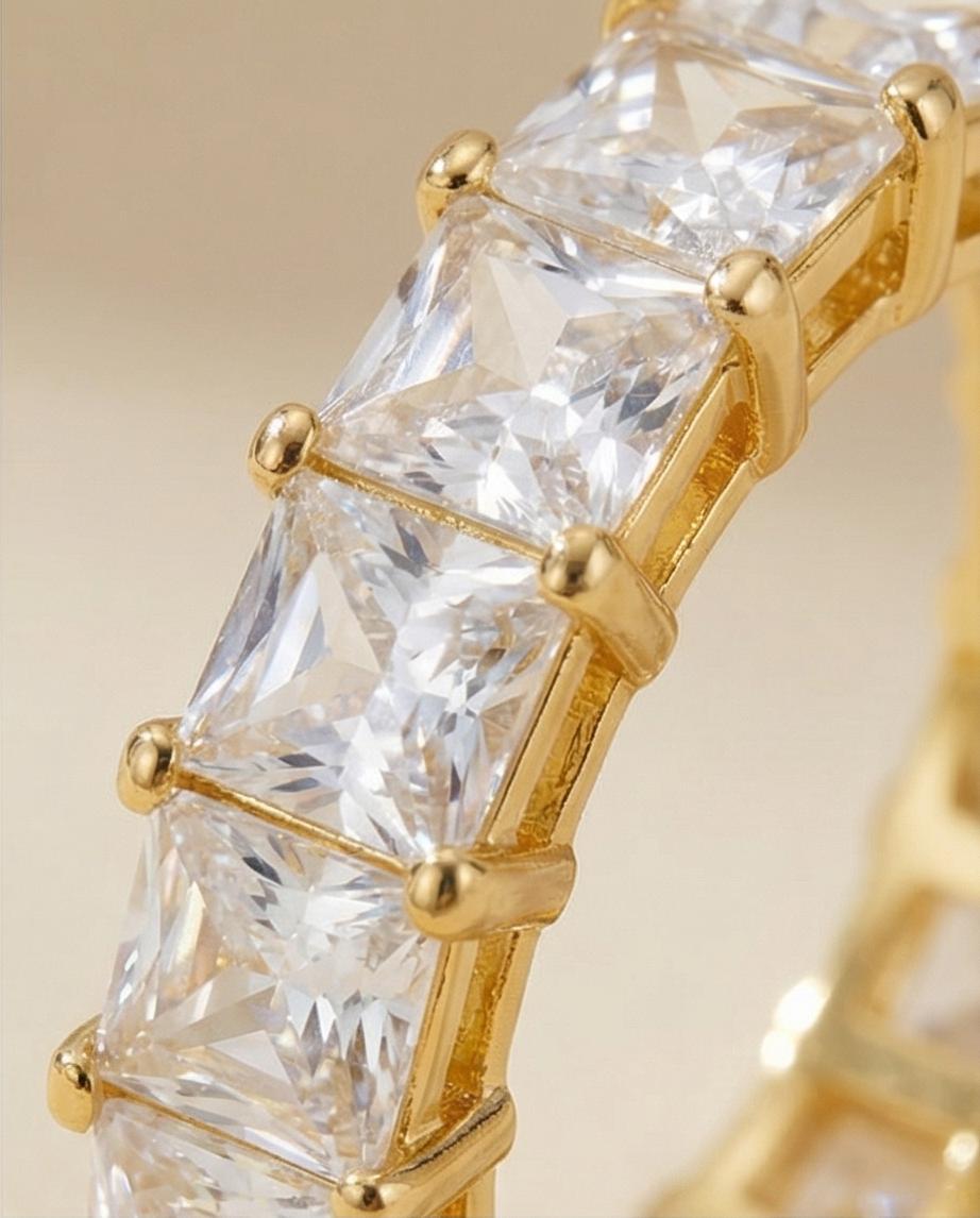 Anel Queen Banhado em Ouro 18k - Imagem 2