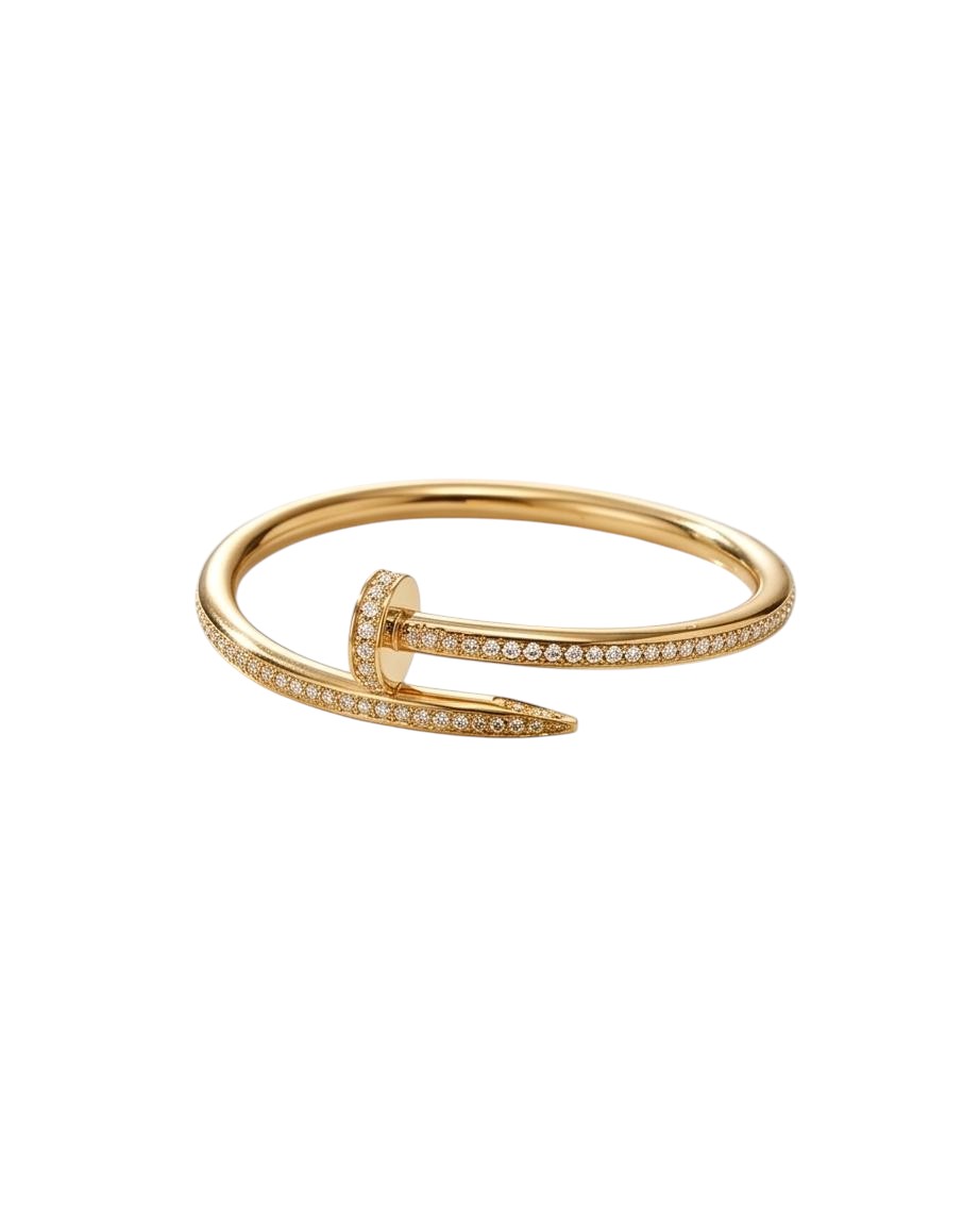 Bracelete Prego Dourado