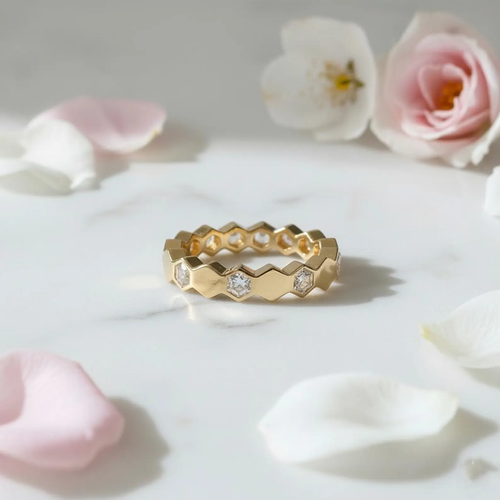 Anel Kaena Luz Banhado em Ouro 18k - Imagem 3
