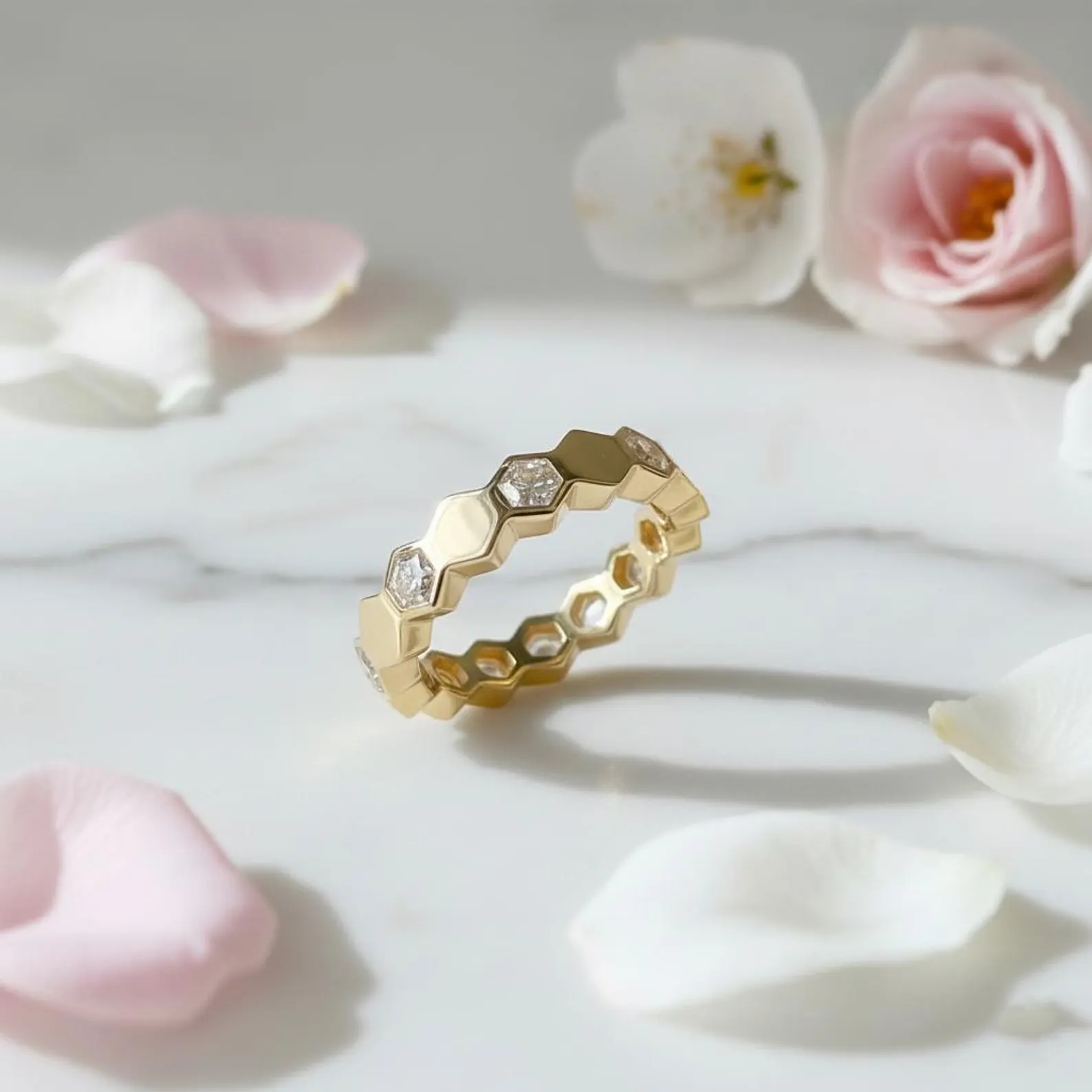 Anel Kaena Luz Banhado em Ouro 18k - Imagem 2