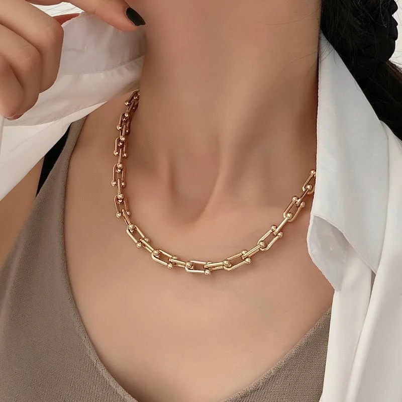 Colar Kaylie banhado em ouro 18k - Imagem 2