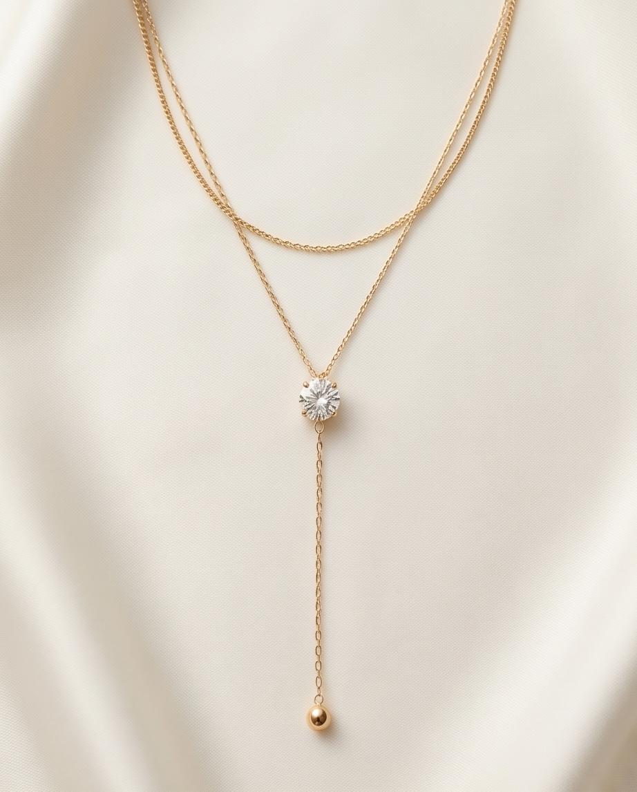 Colar Glamour Banhado em Ouro 18K - Imagem 6