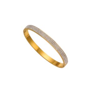 Bracelete Sutileza Luxuosa Cravejado
