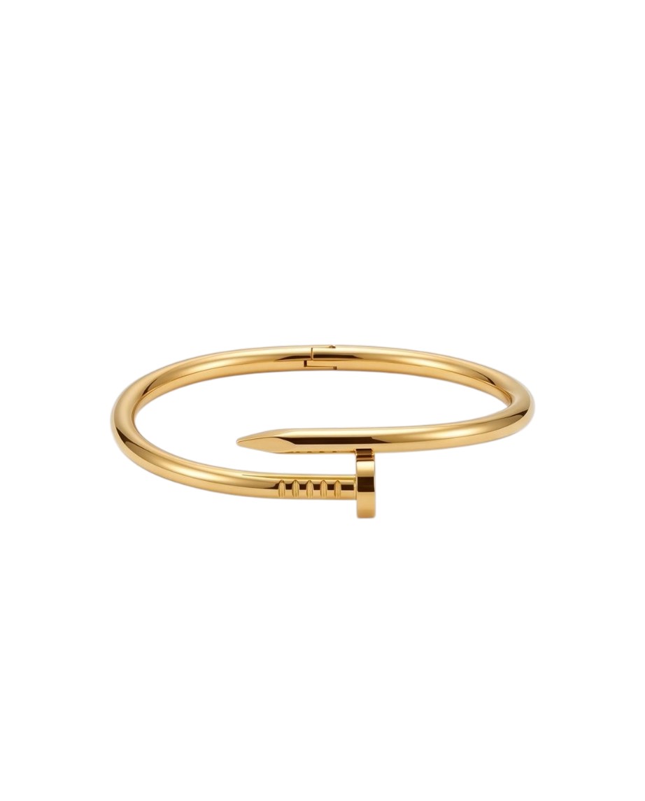 Bracelete Ponta Lone Banhado em Ouro 18K